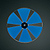 Blau / Klar / Funken